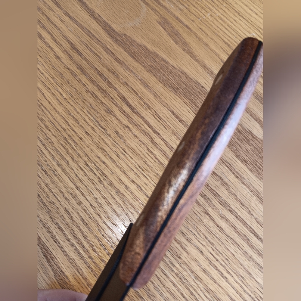 Stainless Steel Chef Knife with Plastic Blade Protector. 12 Inch Total. Blade 7. - Picture 6 of 6